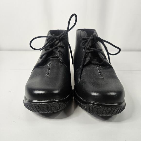 Drew Krista Women’s Black Boots 10141-12 9WW Extra Wide Orthopedic Shoes - Picture 2 of 9